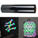 Maxbell Colorful Reflective Heat Transfer Vinyl HTV Get 1 Roll