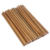 Maxbell 30Pack Natural Bamboo Drinking Straws - Eco-Friendly,Reusable Bamboo Straws