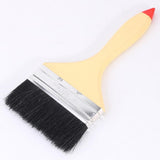 Maxbell Soft Hair Painting Supplies Brush Bristle DIY Touch up Tools NEW 4in Black