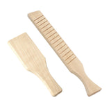 Maxbell Wooden Clay Paddle Pottery Tool for Kitchen Clay and Pottery DIY  32.5x4.5CM