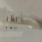 Maxbell 50Pcs Heavy Duty Plastic Hard Wall Hooks Photo Picture Frame Hanging 20x40mm