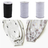 Maxbell 182m Elastic Stretch Cord for Clothes Dress Sport Pants Sewing Trim White