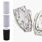 Maxbell 182m Elastic Stretch Cord for Clothes Dress Sport Pants Sewing Trim White