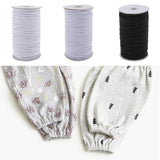 Maxbell 182m Elastic Stretch Cord for Clothes Dress Sport Pants Sewing Trim White