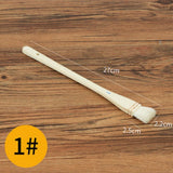 Maxbell Soft Hair Painting Supplies Artist Brushes DIY Touch up Tools 1inch Beige