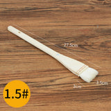 Maxbell Soft Hair Painting Supplies Artist Brushes DIY Touch up Tools 1.5inch Beige