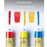 Maxbell 1pc Oil Paint 50ml Tube Professional Children Drawing Red