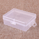 Maxbell 10Pcs Clear Storage Box Jewelry Beads Small Items Hardware Home Organizer