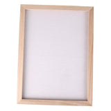 Maxbell Paper Making Frame Screen Wood Paper Making Papermaking Mould Crafts 15x18CM