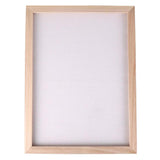 Maxbell Paper Making Frame Screen Wood Paper Making Papermaking Mould Crafts 15x18CM