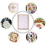Maxbell Paper Making Frame Screen Wood Paper Making Papermaking Mould Crafts 15x18CM