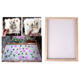 Maxbell Paper Making Frame Screen Wood Paper Making Papermaking Mould Crafts 15x18CM