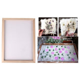 Maxbell Paper Making Frame Screen Wood Paper Making Papermaking Mould Crafts 15x18CM