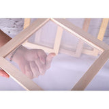 Maxbell Paper Making Frame Screen Wood Paper Making Papermaking Mould Crafts 20x20CM