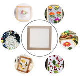 Maxbell Paper Making Frame Screen Wood Paper Making Papermaking Mould Crafts 20x20CM