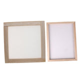 Maxbell Paper Making Frame Screen Wood Paper Making Papermaking Mould Crafts 20x20CM