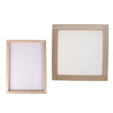 Maxbell Paper Making Frame Screen Wood Paper Making Papermaking Mould Crafts 20x20CM