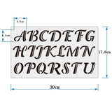 Maxbell 3x Alphabet Letter Number Stencils Templates Stationery Drawing Art Painting