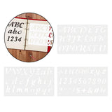 Maxbell 3x Alphabet Letter Number Stencils Templates Stationery Drawing Art Painting