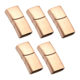 Maxbell 5x Magnetic Jewelry Findings Clasps Bracelet Connector Buckle Rose Gold S