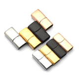 Maxbell 5x Magnetic Jewelry Findings Clasps Bracelet Connector Buckle Rose Gold S