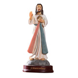 Maxbell European Handpaint Holy Jesus Statue Figurine Religious Sculpture Collection