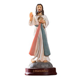 Maxbell European Handpaint Holy Jesus Statue Figurine Religious Sculpture Collection