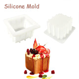 Maxbell 500ml Soap Mold Cube Cake Mould Soap Handmade Soap Jelly 18oz Making Molds