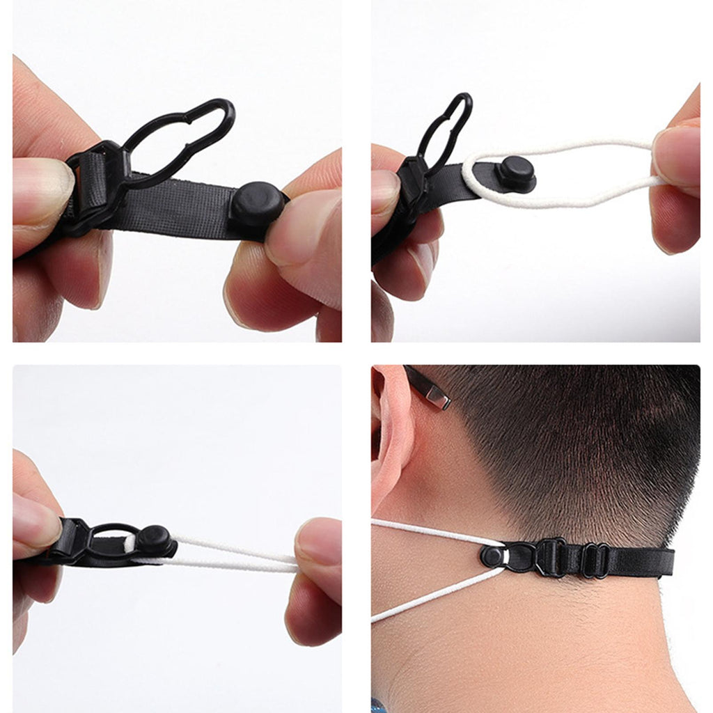 10Pcs Face Mask Ear Hook Ear Strap Extender Extension Mask Clip Ear Saver