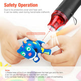 Maxbell 300W Heat Gun for Shrinking Wrapping Hot Air Gun Electric Power Nozzles Tool