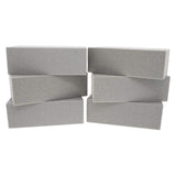 Maxbell 6x Oasis Floral Foam Brick Rectangular Flower Arrangement Mud Crafting Gray