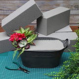 Maxbell 6x Oasis Floral Foam Brick Rectangular Flower Arrangement Mud Crafting Gray