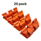 Maxbell 20Pcs Spacers Wood Flooring Laminate Installation Floor Fitting Kit Set