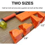 Maxbell 20Pcs Spacers Wood Flooring Laminate Installation Floor Fitting Kit Set