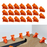 Maxbell 20Pcs Spacers Wood Flooring Laminate Installation Floor Fitting Kit Set
