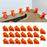 Maxbell 20Pcs Spacers Wood Flooring Laminate Installation Floor Fitting Kit Set