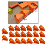 Maxbell 20Pcs Spacers Wood Flooring Laminate Installation Floor Fitting Kit Set