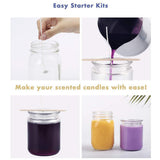 Maxbell DIY Candle Wicks Holder Candle Home Candle Making 150x20MM Three Hole 50Pack