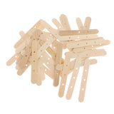 Maxbell DIY Candle Wicks Holder Candle Home Candle Making 150x20MM Three Hole 50Pack