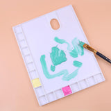 Maxbell 18 Grids Plastic Art Paint Tray Watercolor Palette Artist Painting Supplies