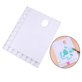 Maxbell 18 Grids Plastic Art Paint Tray Watercolor Palette Artist Painting Supplies