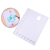 Maxbell 18 Grids Plastic Art Paint Tray Watercolor Palette Artist Painting Supplies