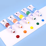 Maxbell Acrylic Paint Set with 1 Paint Brush Rich Pigments for Crafts 24 Colors