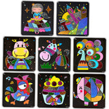 Maxbell Art Craft Transfer Cartoon Paint Creative Learning Drawing Fairy Tale