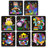 Maxbell Art Craft Transfer Cartoon Paint Creative Learning Drawing Fairy Tale