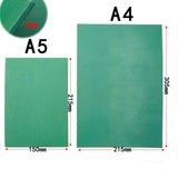Maxbell 5Pcs Carving Rubber Plate Printmaking Stamp Carving Sheet Artwork Making
