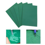 Maxbell 5Pcs Carving Rubber Plate Printmaking Stamp Carving Sheet Artwork Making