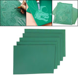 Maxbell 5Pcs Carving Rubber Plate Printmaking Stamp Carving Sheet Artwork Making