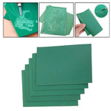Maxbell 5Pcs Carving Rubber Plate Printmaking Stamp Carving Sheet Artwork Making