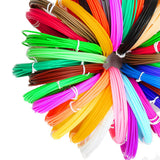 Maxbell 20Pcs 3D Printer Filament 1.75mm 3D Drawing Printer Pen Spool Roll Printing